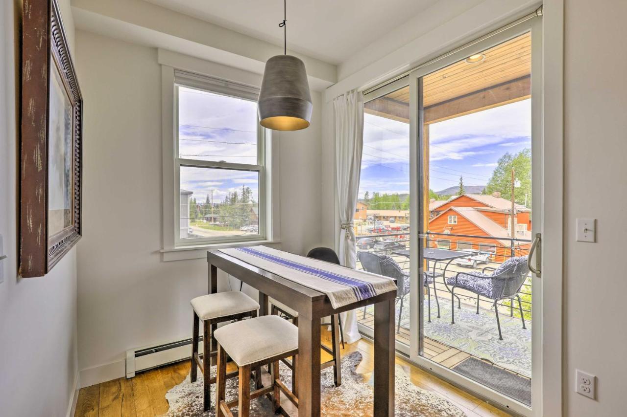 Grand Lake Condo With Balcony And Mountain Views Esterno foto